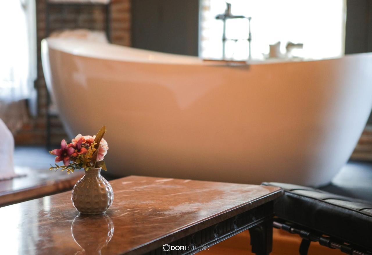 Barba Boutique Hotel Корча Экстерьер фото