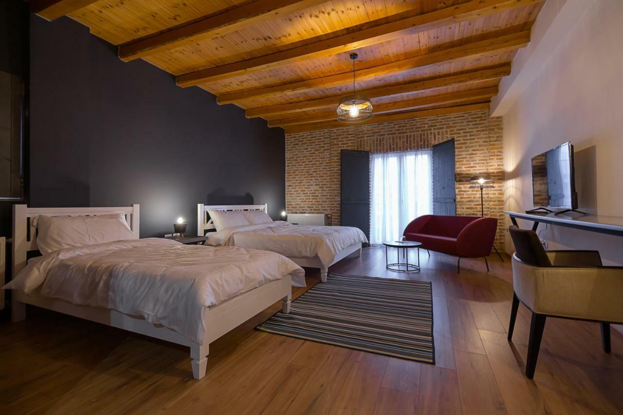 Barba Boutique Hotel Корча Экстерьер фото